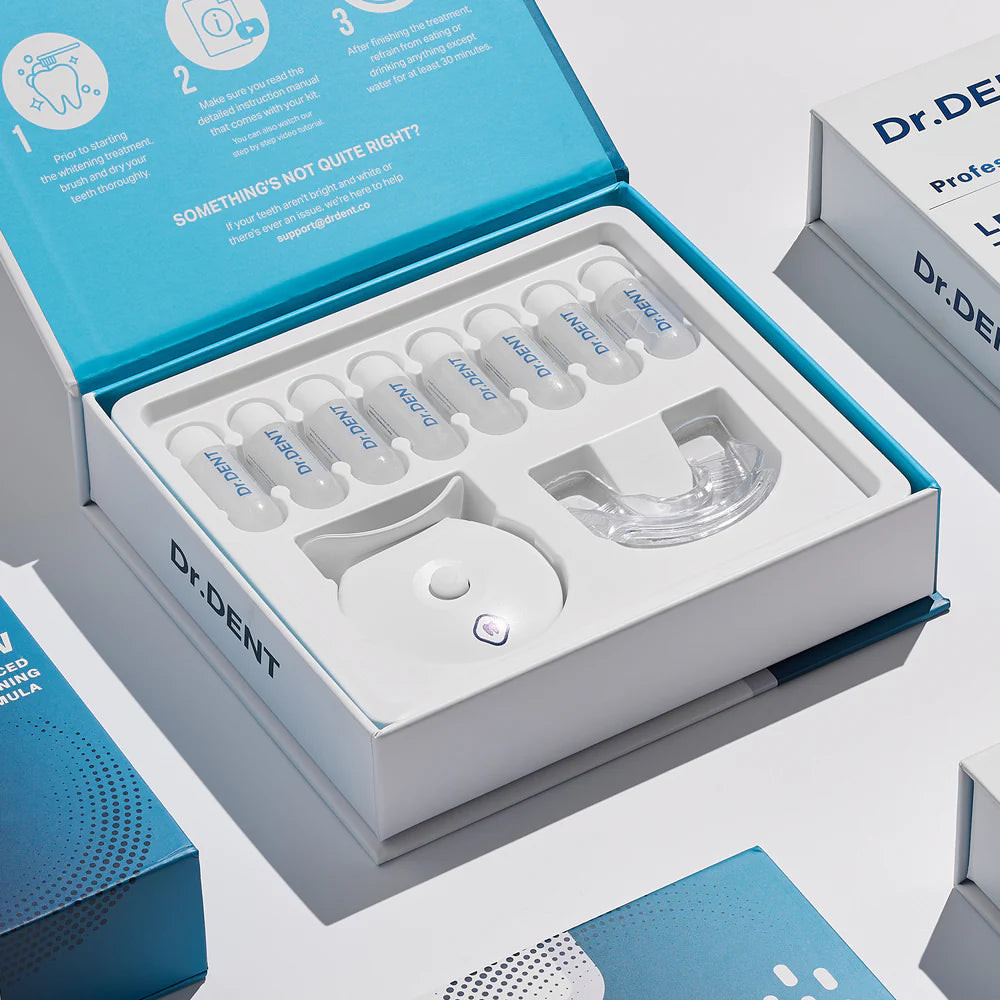 Professional LED Teeth Whitening Kit | Fast Results in 7 Days