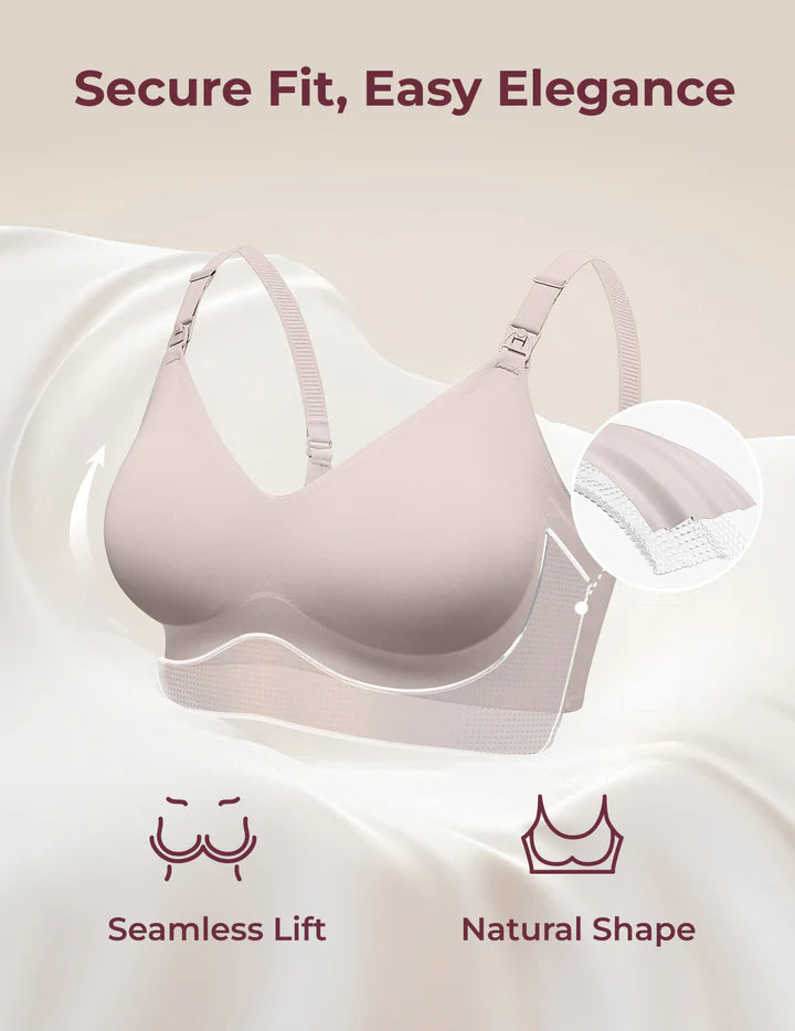 Seamless Nursing Bra | Wireless & Ultra Soft