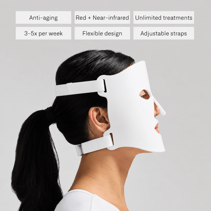 Luminé® Red Light Therapy Mask | LED Face Mask for Firmer, Smoother-Looking Skin