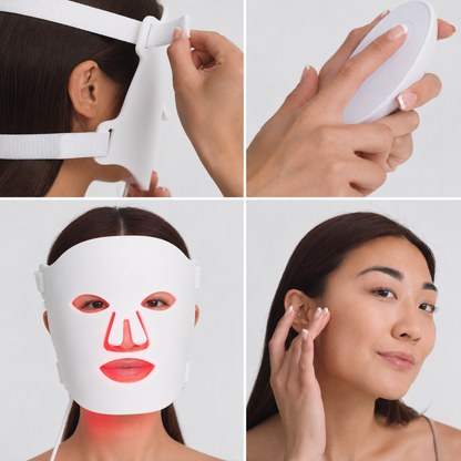 Luminé® Red Light Therapy Mask | LED Face Mask for Firmer, Smoother-Looking Skin