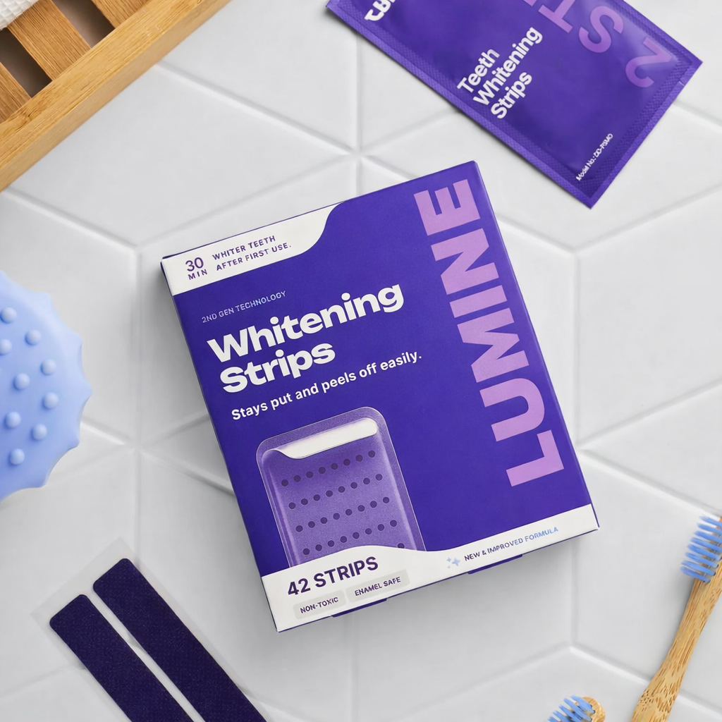 Teeth Whitening Strips for Sensitive Teeth | Professional Whitening at Home