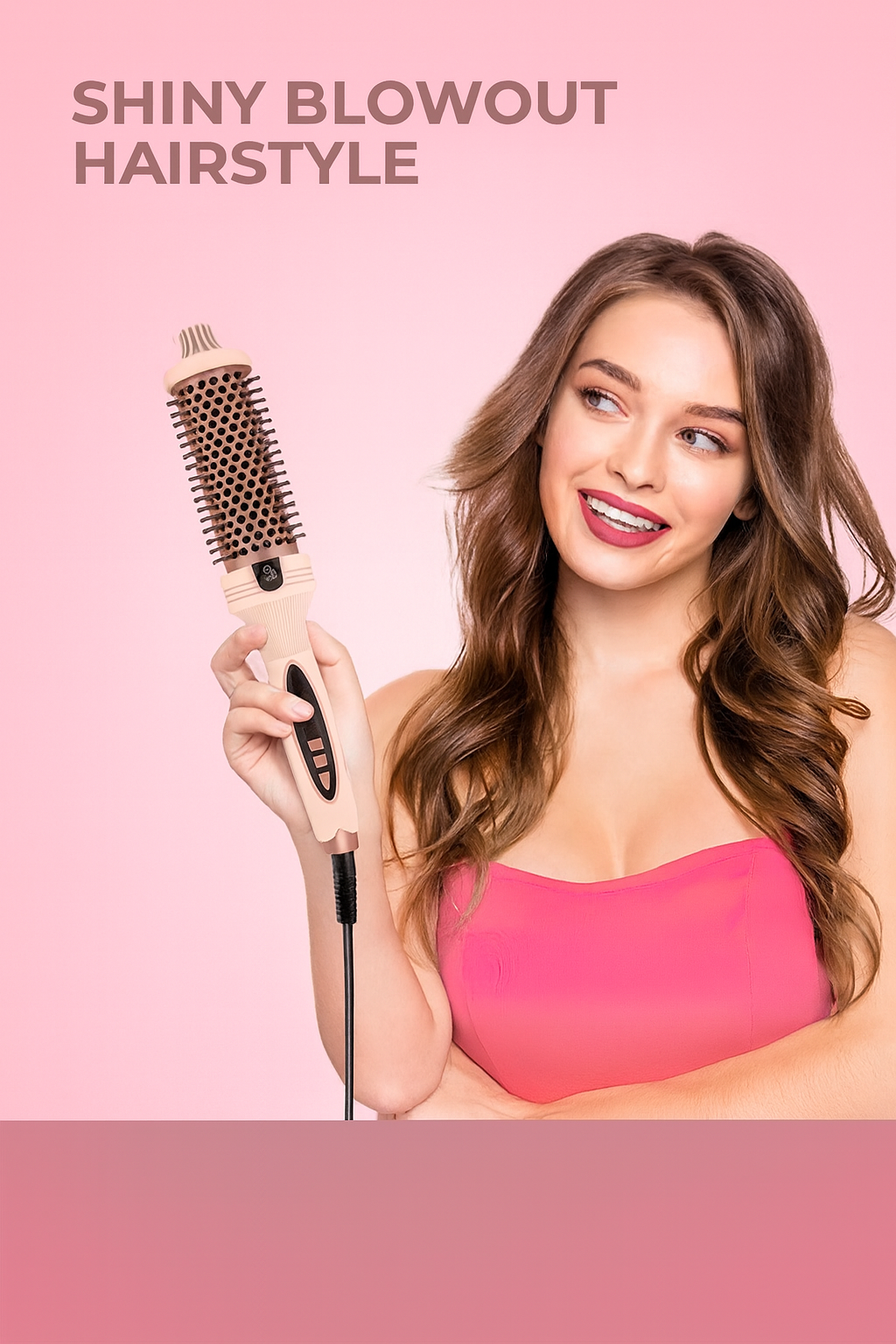 Luminé® 5-in-1 Pro Blowout Brush | Negative Ion Hair Dryer & Styler