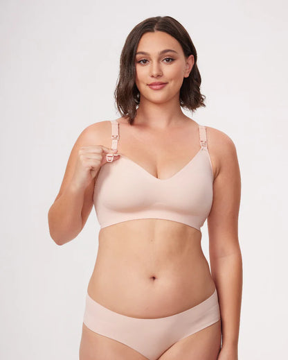 Seamless Nursing Bra | Wireless & Ultra Soft