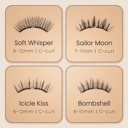 Luminé® MAGNETIC LASH KIT | Natural Look, No Glue, All Day Hold